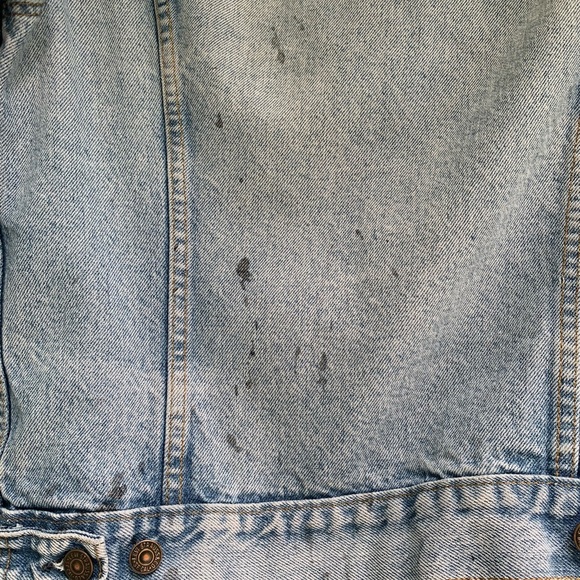 Vintage 80’s Levi’s Denim Jean Jacket Size 40 WPL 423 Made In USA 100% Cotton - Picture 8 of 16